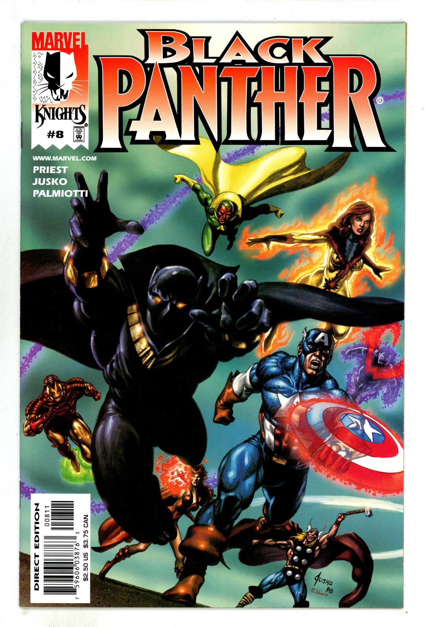 Black Panther Vol 3 8 High Grade (1999) 