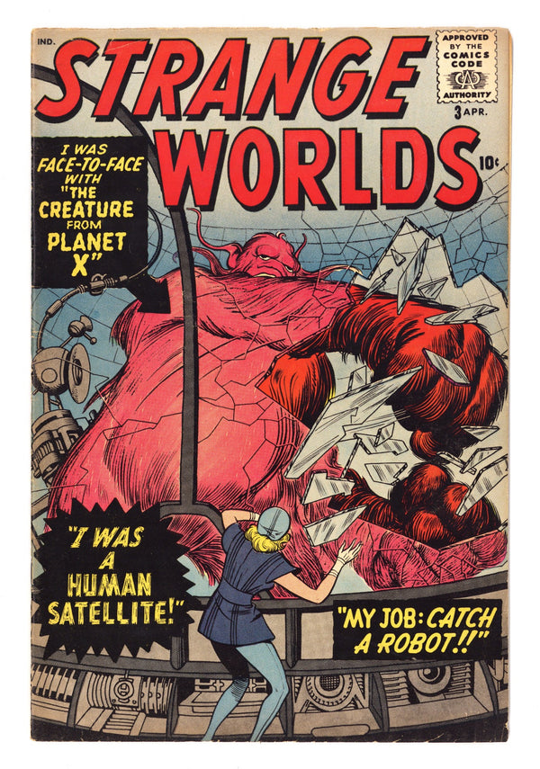 Strange Worlds 3 FN- (5.5) (1959)