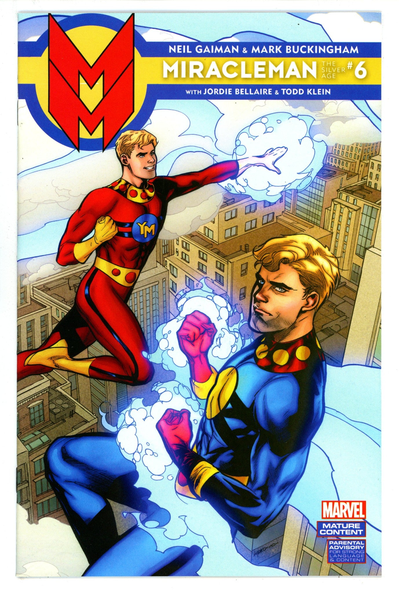 Miracleman by Gaiman and Buckingham: The Silver Age 6 High Grade (2024) Lupacchino Variant 