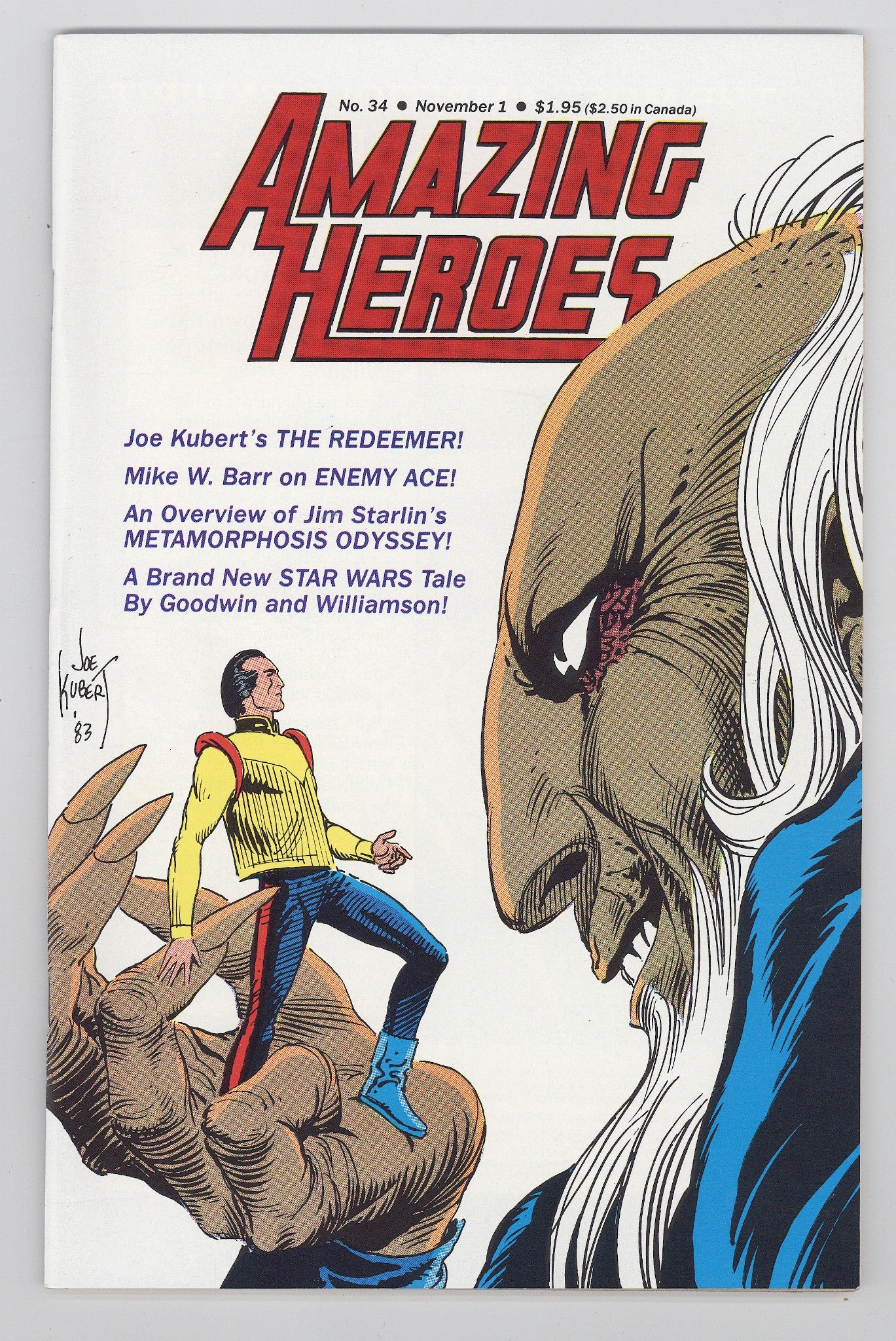 Amazing Heroes 34 Mid Grade (1983) 