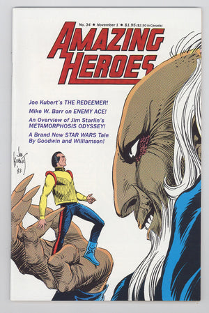 Amazing Heroes 34 Mid Grade (1983) 