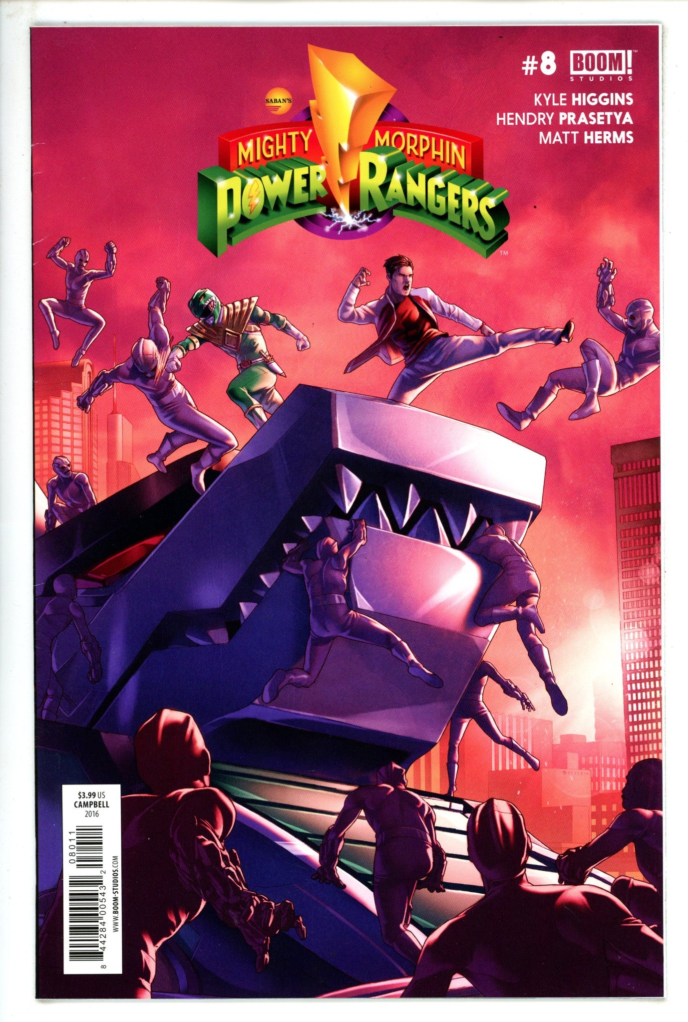 Mighty Morphin Power Rangers Vol 1 8 High Grade (2016) 