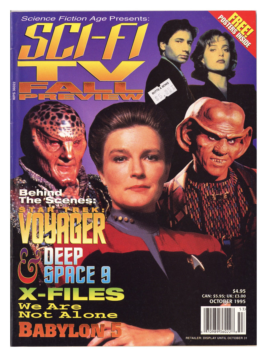 Sci-Fi TV Fall Preview Magazine October Mid Grade (1995) 