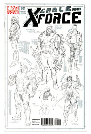 Cable and X-Force 1 NM- (9.2) (2013) Larroca Design Incentive Variant