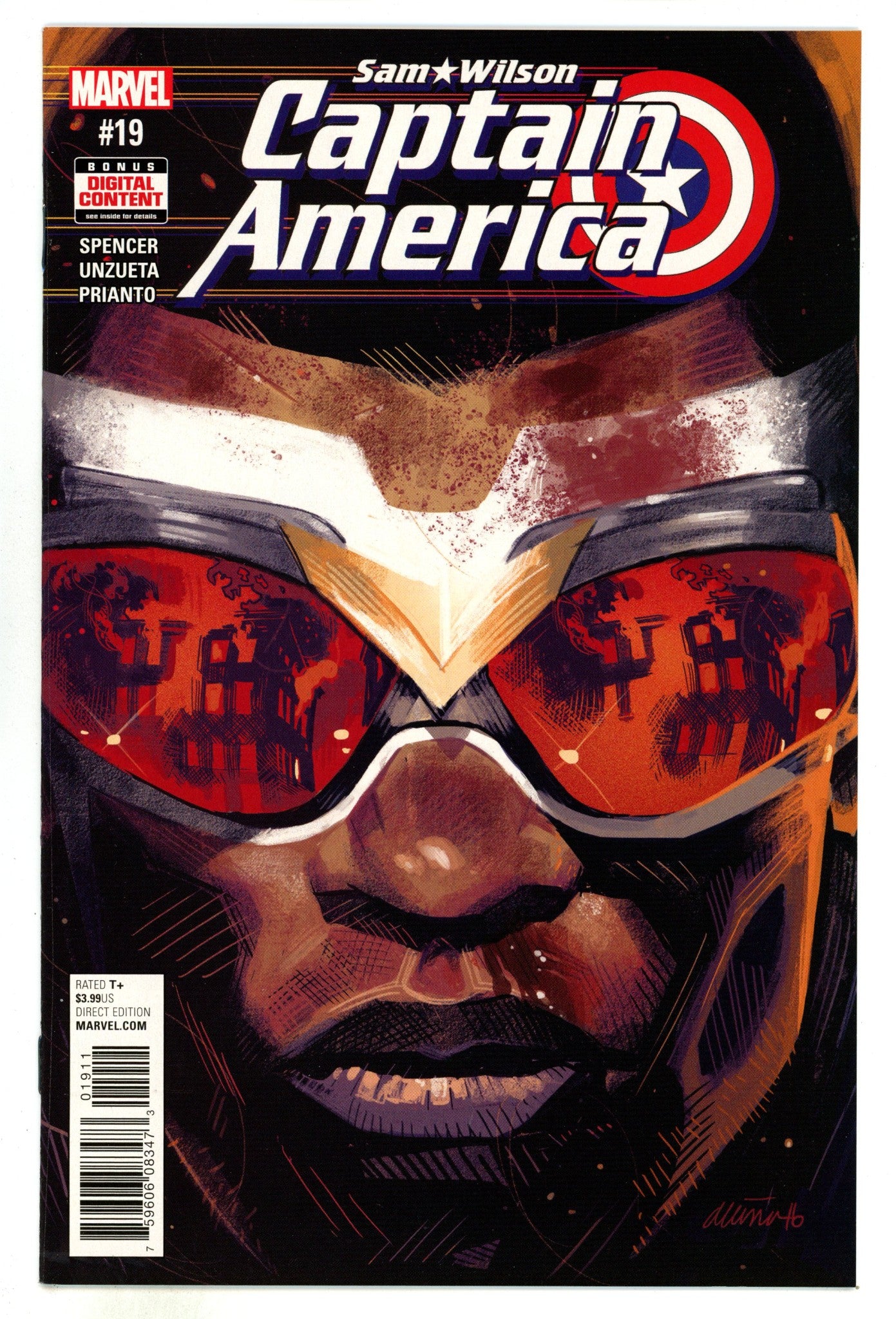 Captain America: Sam Wilson 19 High Grade (2017) 