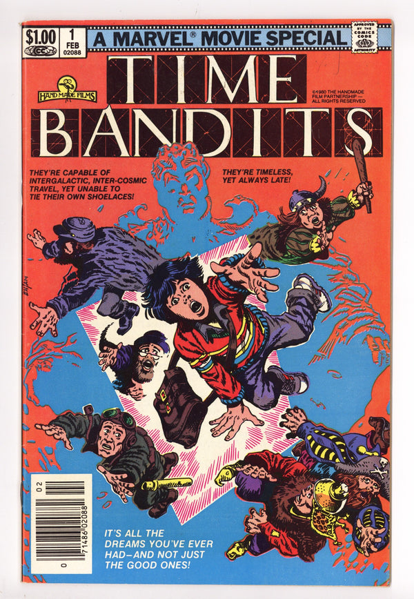 Time Bandits 1 Mid Grade (1982) Newsstand