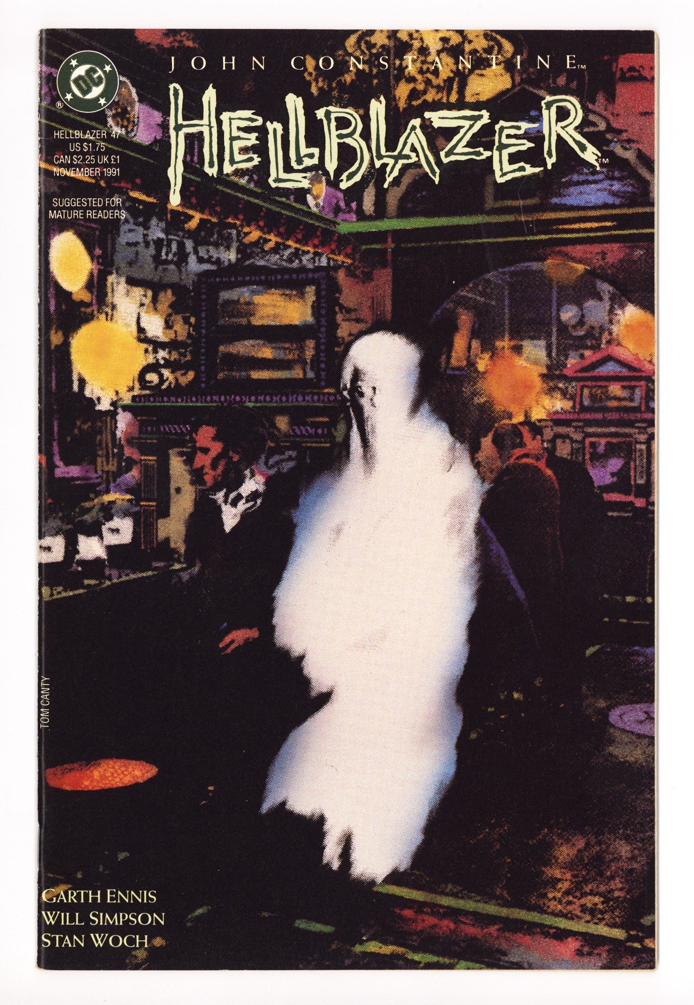 Hellblazer Vol 1 47 Mid Grade (1991) 