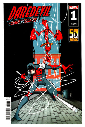 Daredevil Black Armor 1 Duarte Howard the Duck Variant (2023)