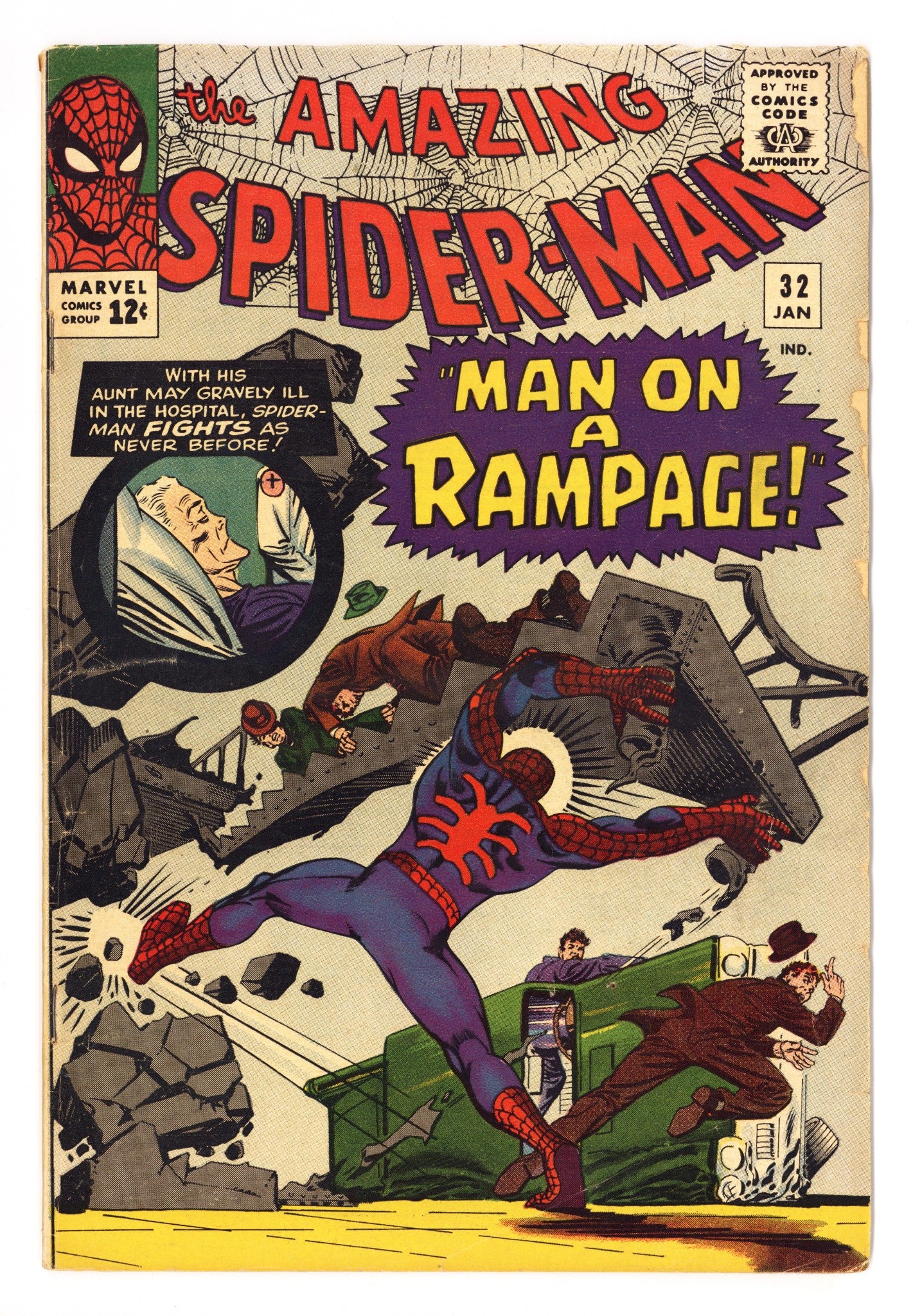 The Amazing Spider-Man Vol 1 32 VG (4.0) (1966) 
