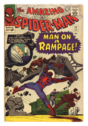 The Amazing Spider-Man Vol 1 32 VG (4.0) (1966)