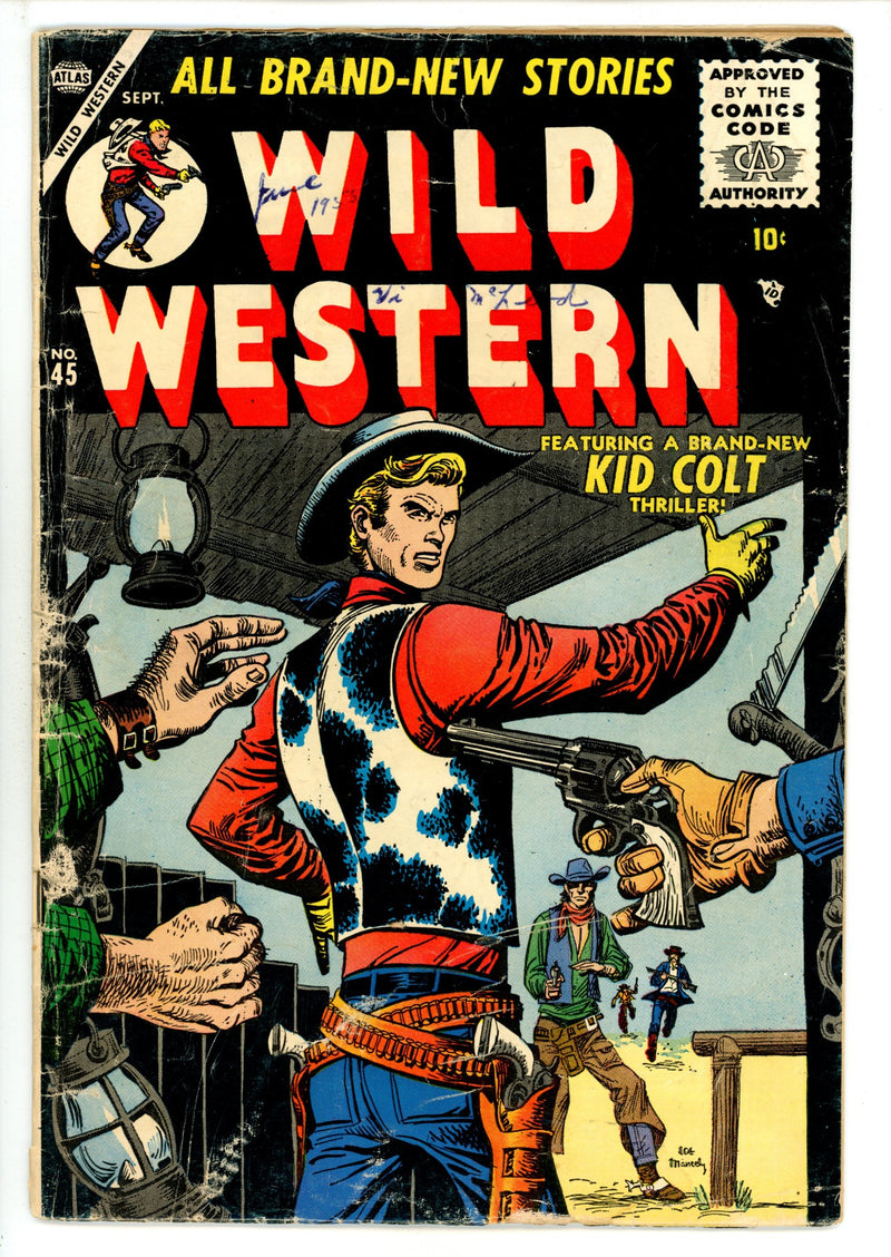 Wild Western 45 GD/VG (3.0) (1955) 