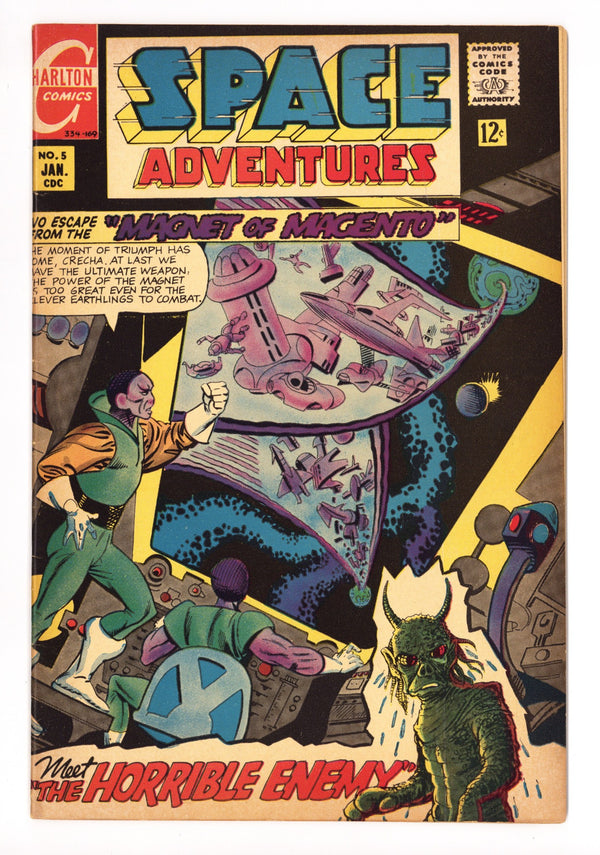 Space Adventures Vol 3 5 FN+ (6.5) (1969)