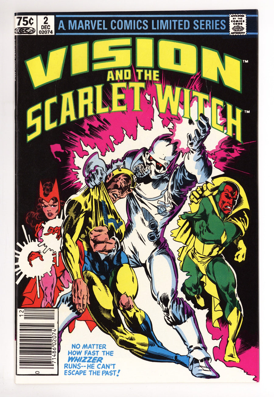 The Vision and the Scarlet Witch Vol 1 2 VF/NM (9.0) (1982) Canadian Price Variant 