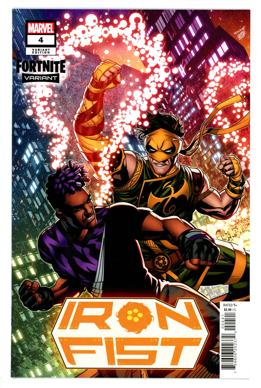 Iron Fist Vol 6 4 High Grade (2022) McKone Variant 