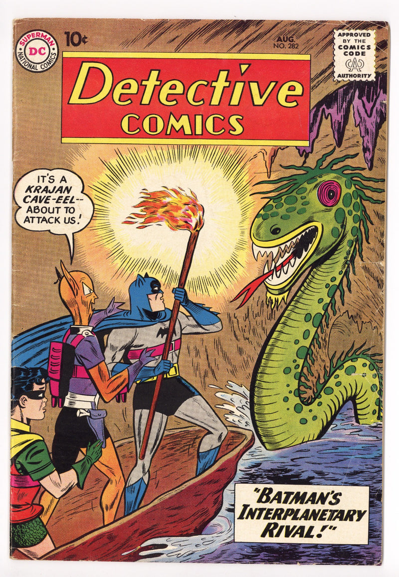 Detective Comics Vol 1 282 VG+ (4.5) (1960) 