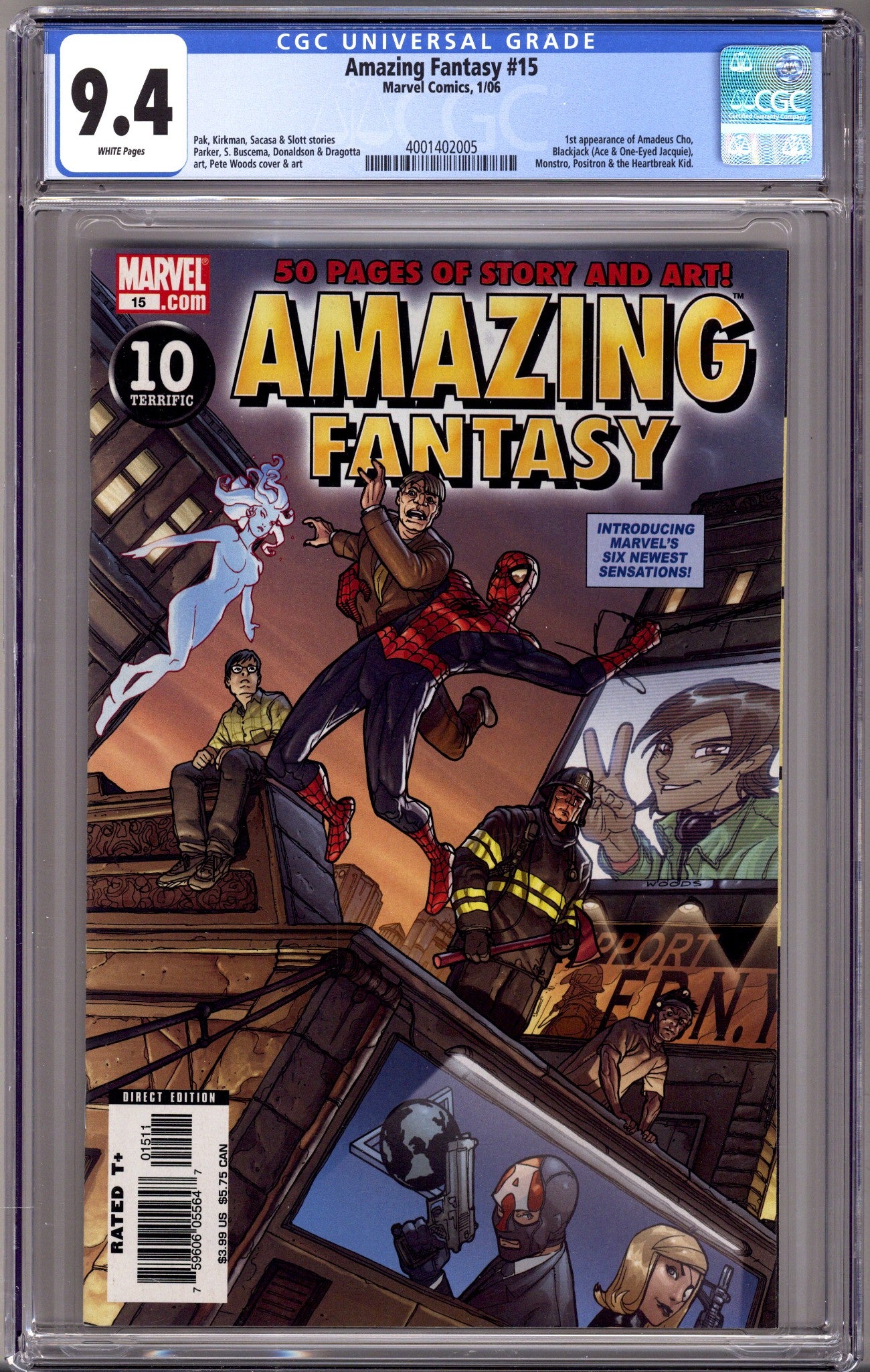 Amazing Fantasy Vol 2 15 CGC 9.4 (NM) (2006) 