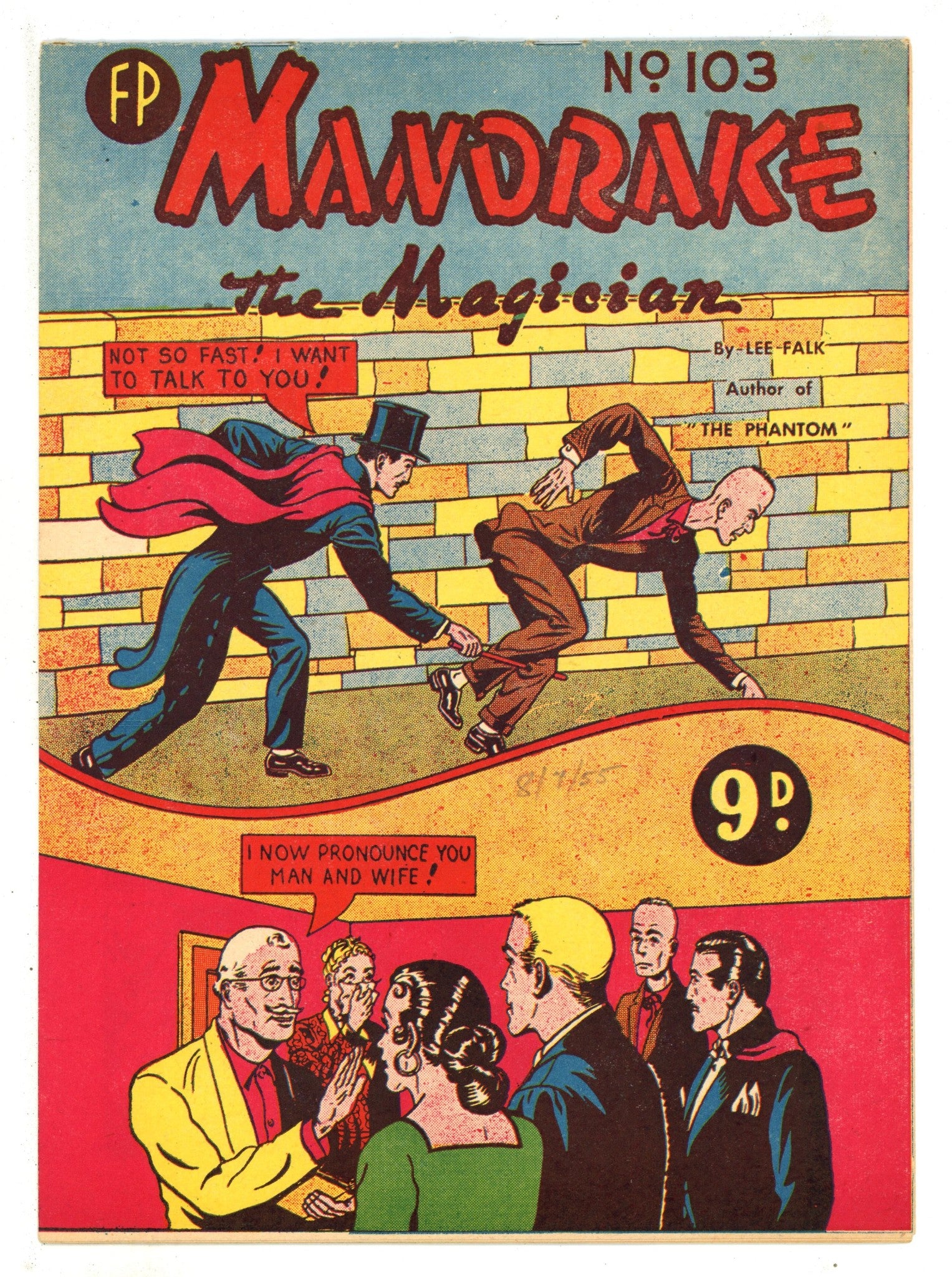 Mandrake the Magician 103 FN/VF (7.0) (1958) 