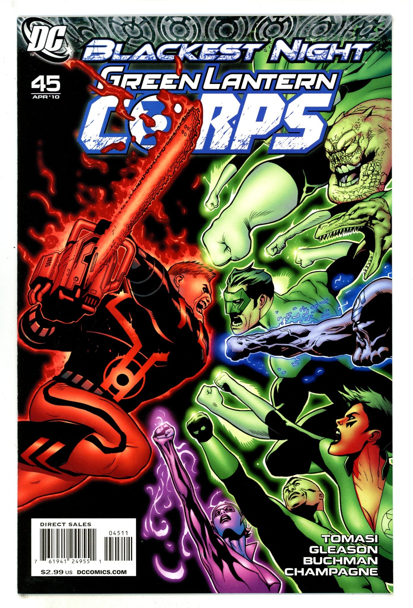 Green Lantern Corps Vol 1 45 High Grade (2010) 