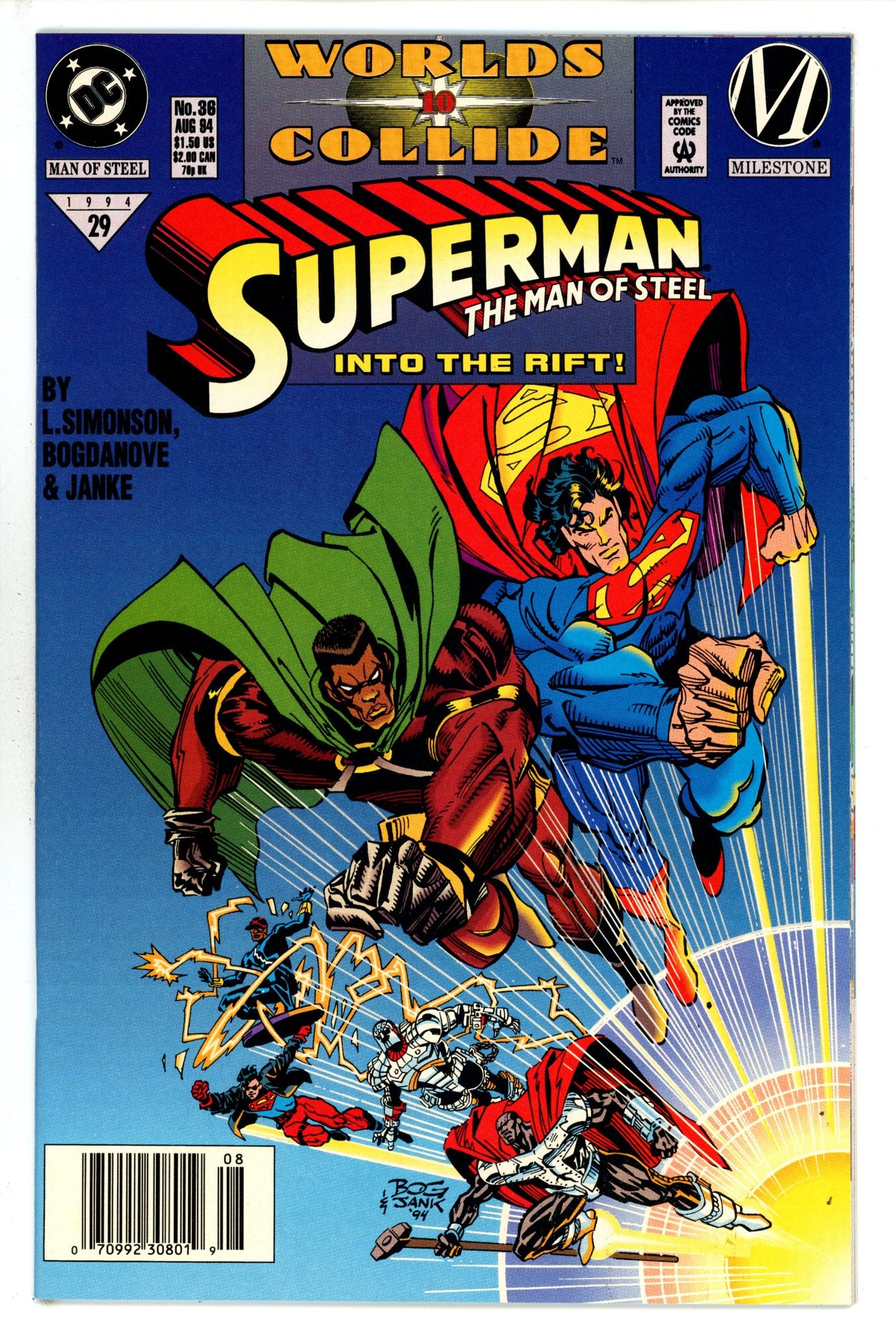 Superman: The Man of Steel 29 Newsstand NM (1994)