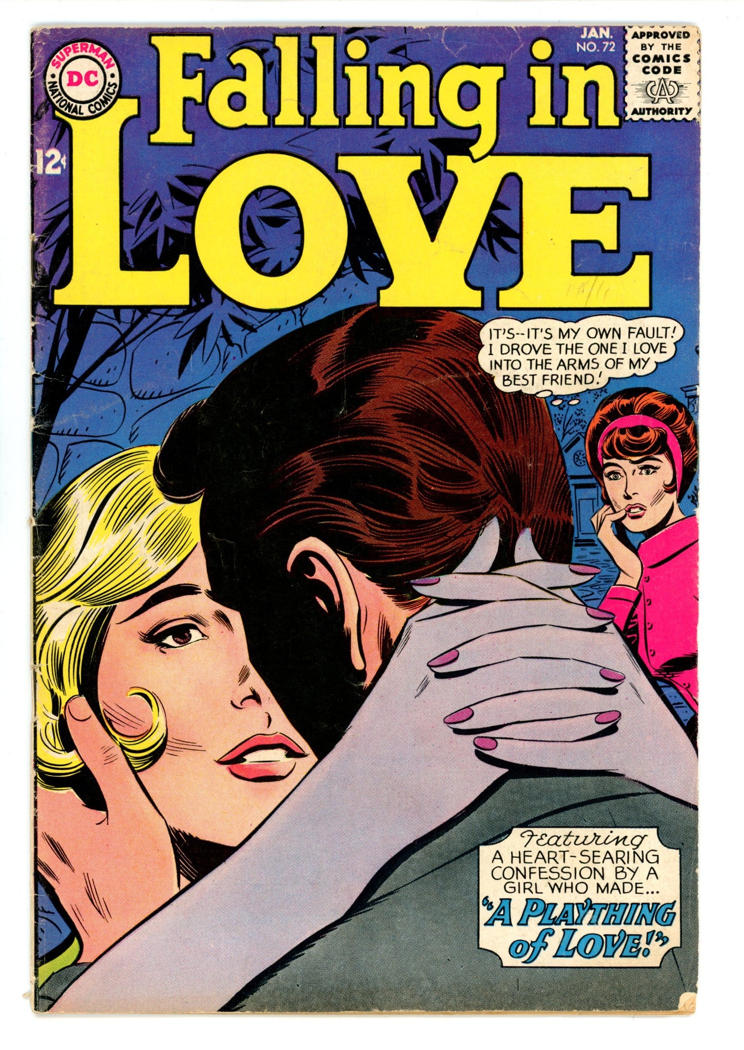 Falling in Love 72 VG- (3.5) (1965) 