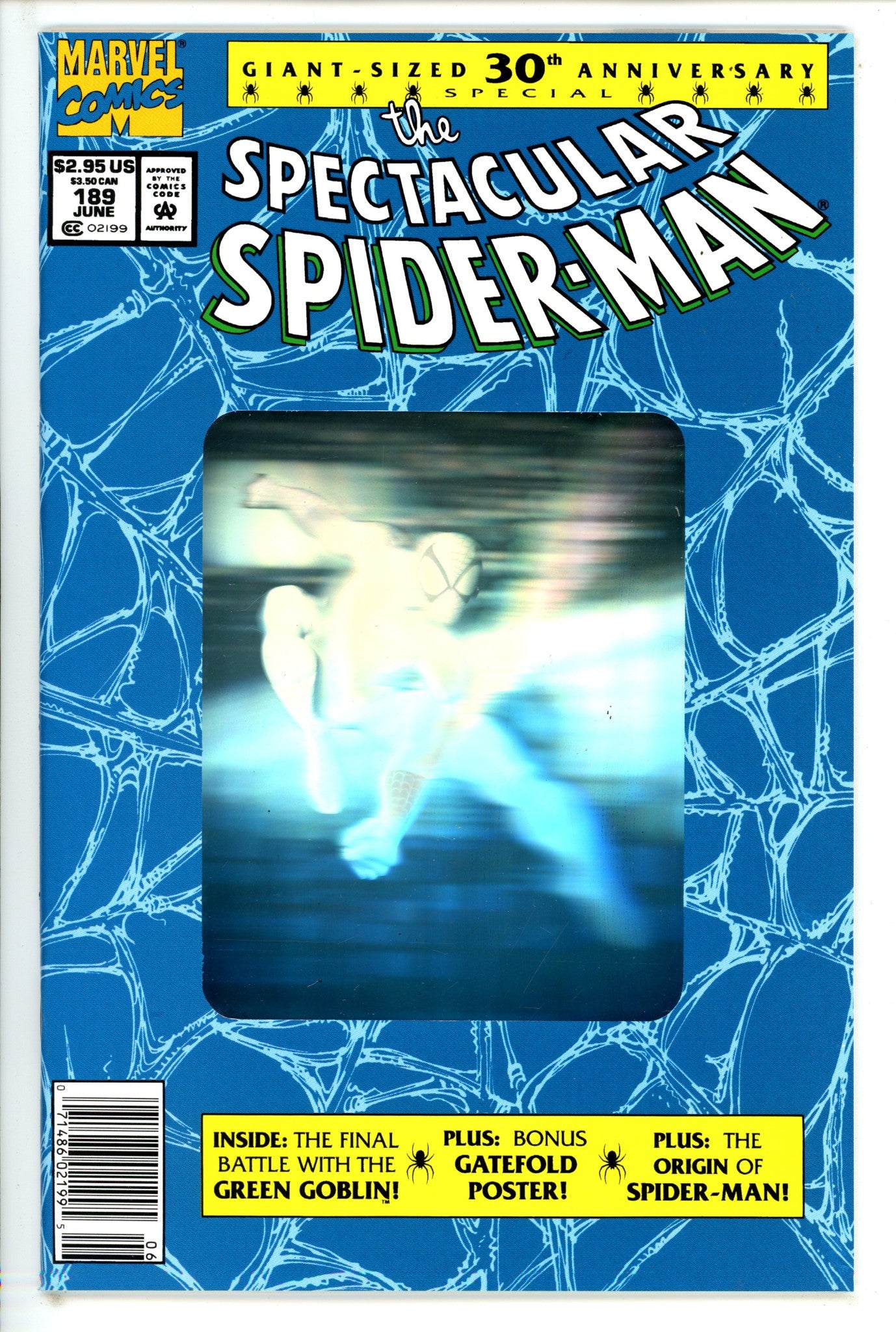 The Spectacular Spider-Man Vol 1 189 Newsstand NM- (1992)