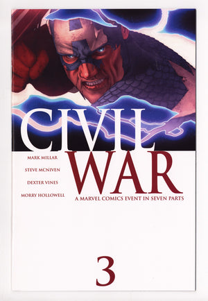 Civil War Vol 1 3 High Grade (2006)