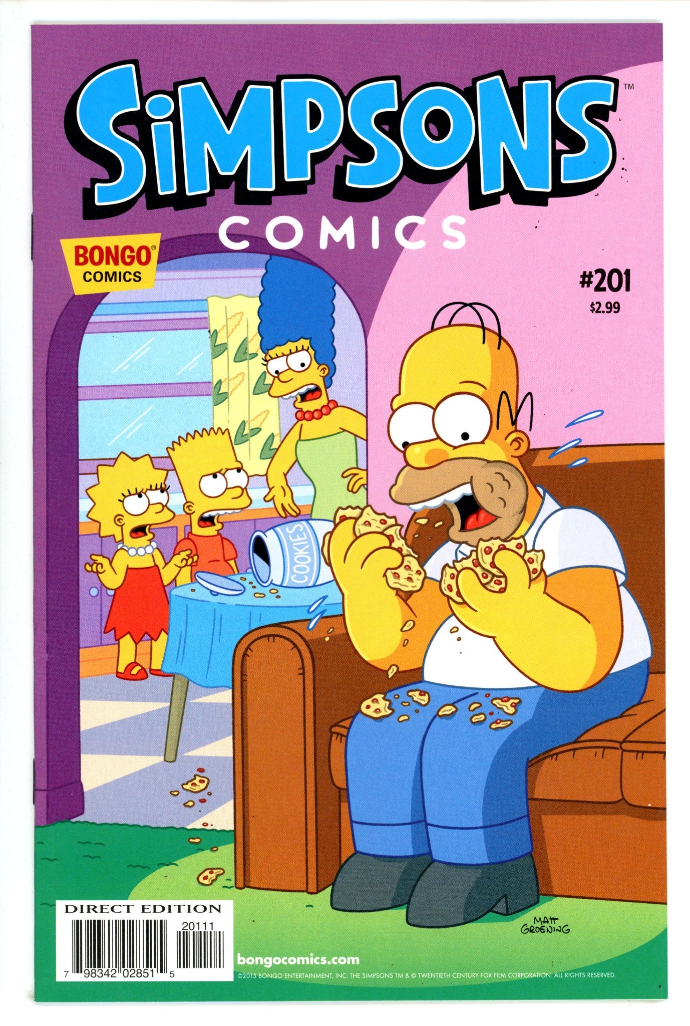 Simpsons Comics 201 NM- (9.2) (2013)