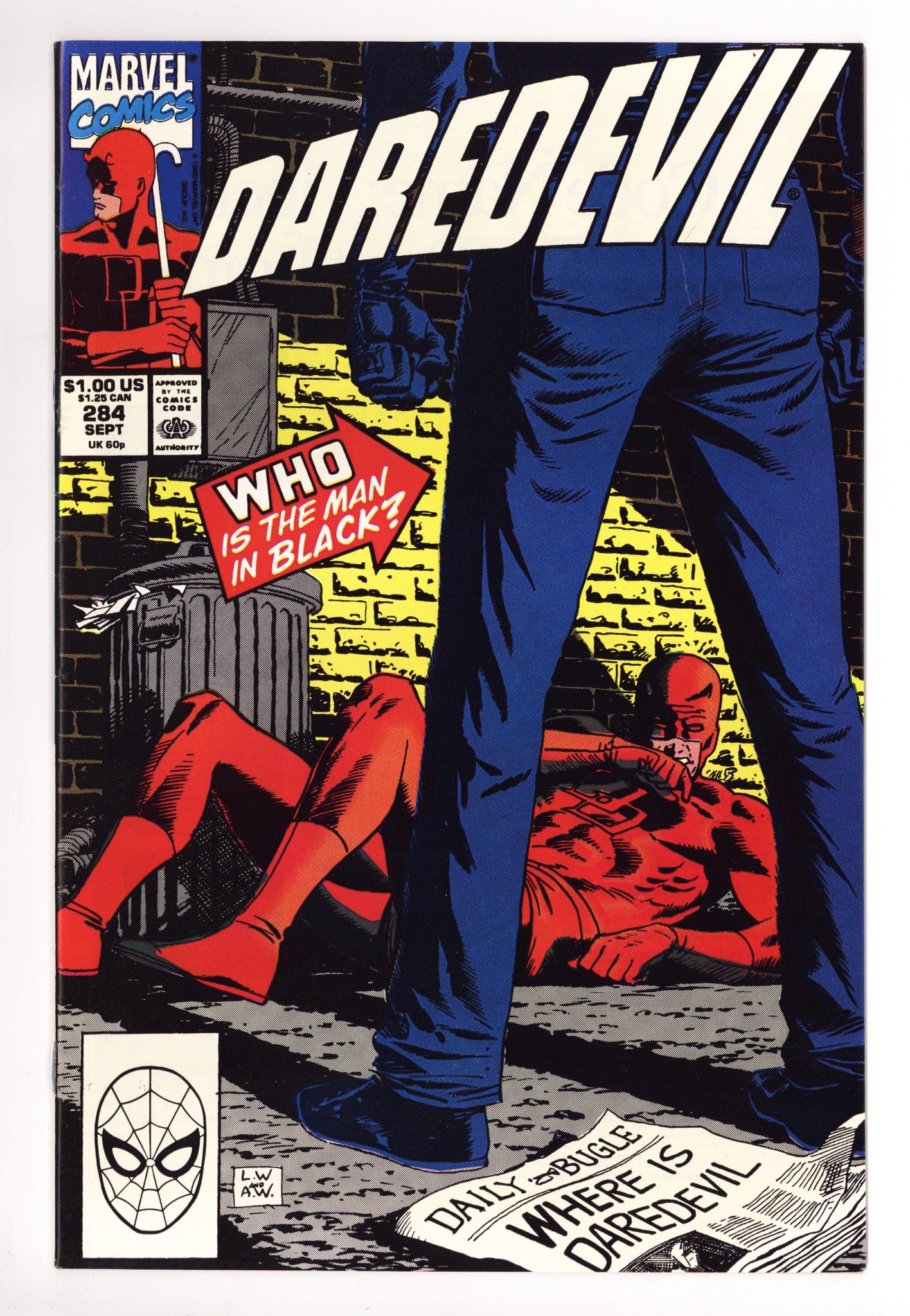 Daredevil Vol 1 284 Mid Grade (1990) 