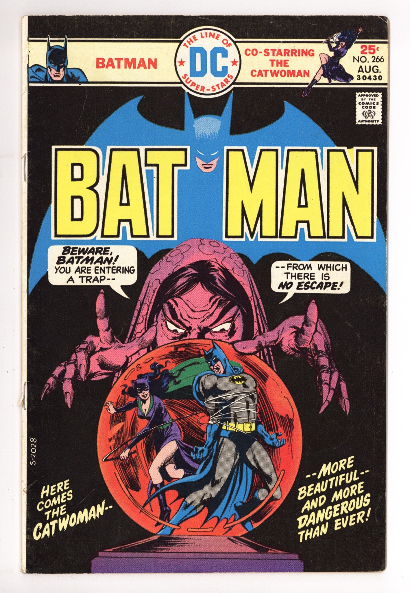 Batman Vol 1 266 VG (4.0) (1975) 