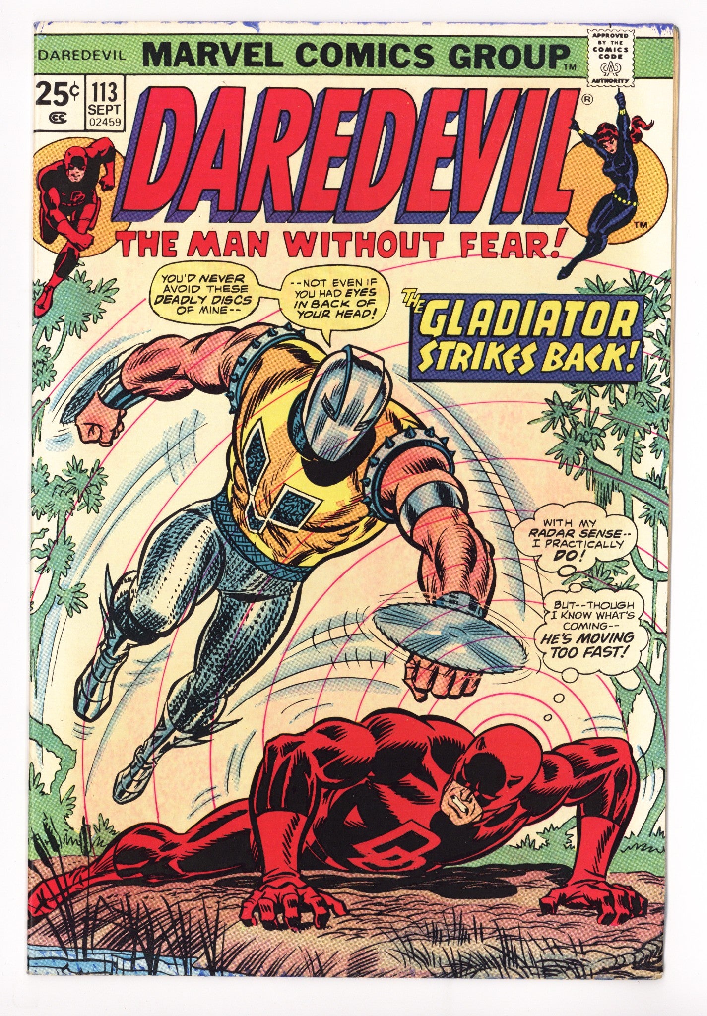 Daredevil Vol 1 113 FN- (5.5) (1974) 