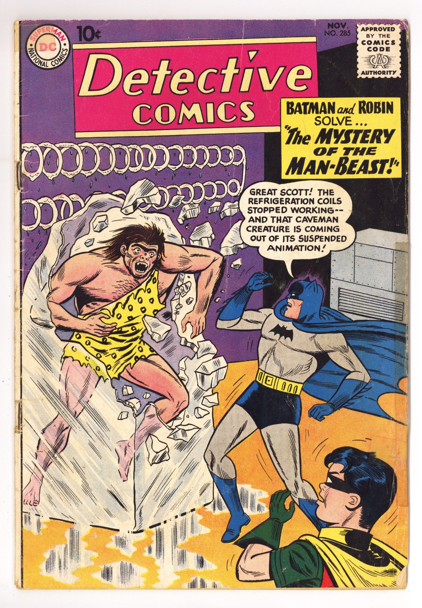 Detective Comics Vol 1 285 VG- (3.5) (1960) 