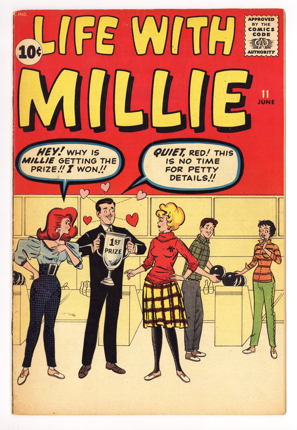 Life with Millie 11 VF- (7.5) (1961)