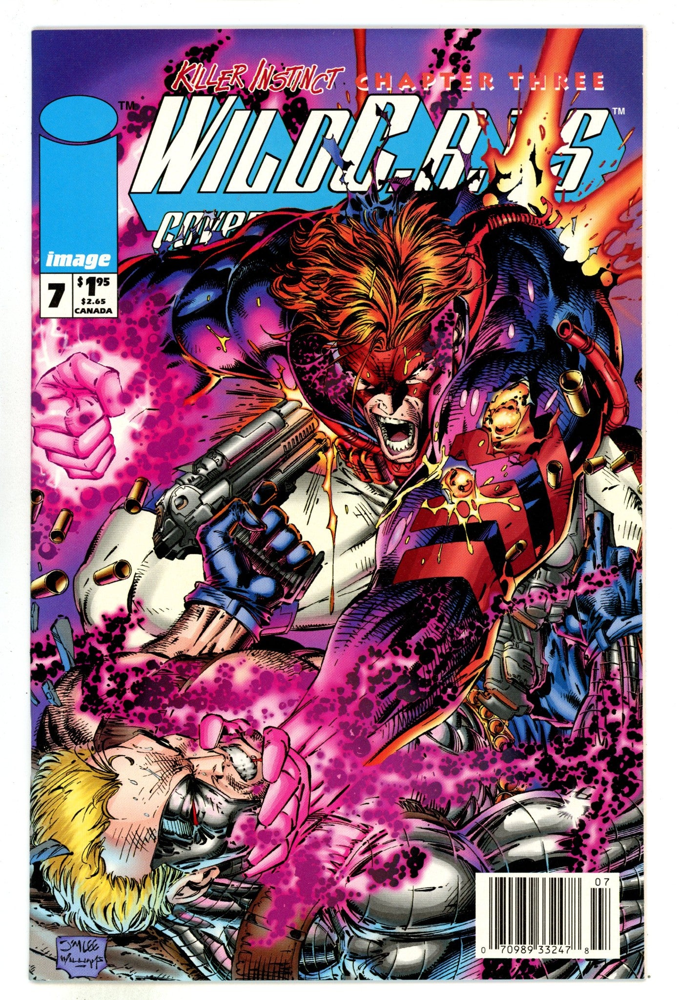 WildC.A.T.s: Covert Action Teams Vol 1 7 NM- (9.2) (1994) Newsstand 