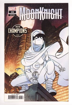 Moon Knight Vol 9 28 High Grade (2023) Garron New Champions Variant