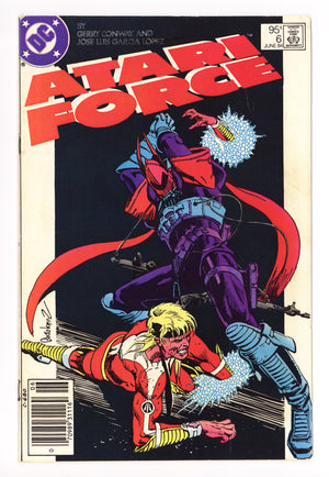 Atari Force   6  Low Grade   (1984)     Canadian Price Variant  