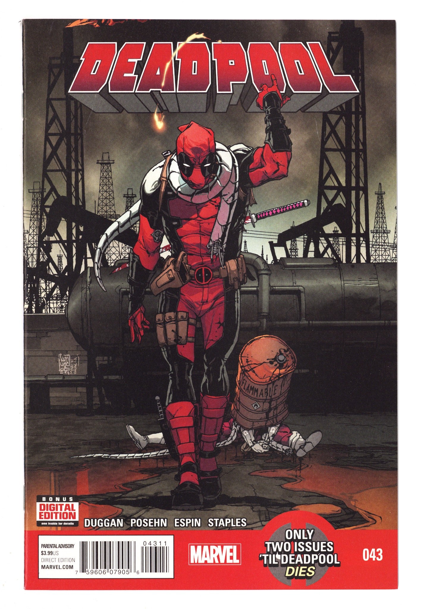 Deadpool Vol 4 43 High Grade (2015) 