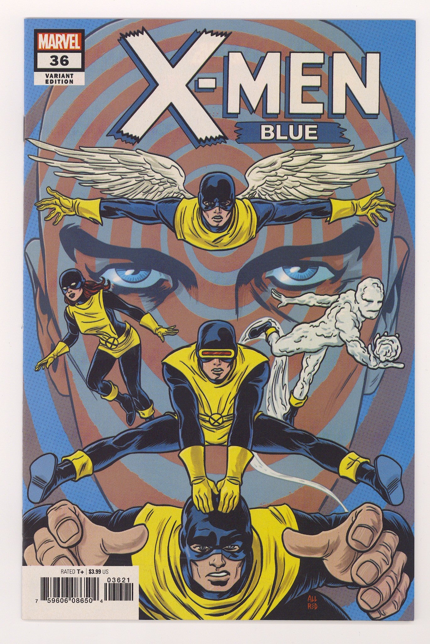 X-Men: Blue 36 High Grade (2018) Allred Variant 