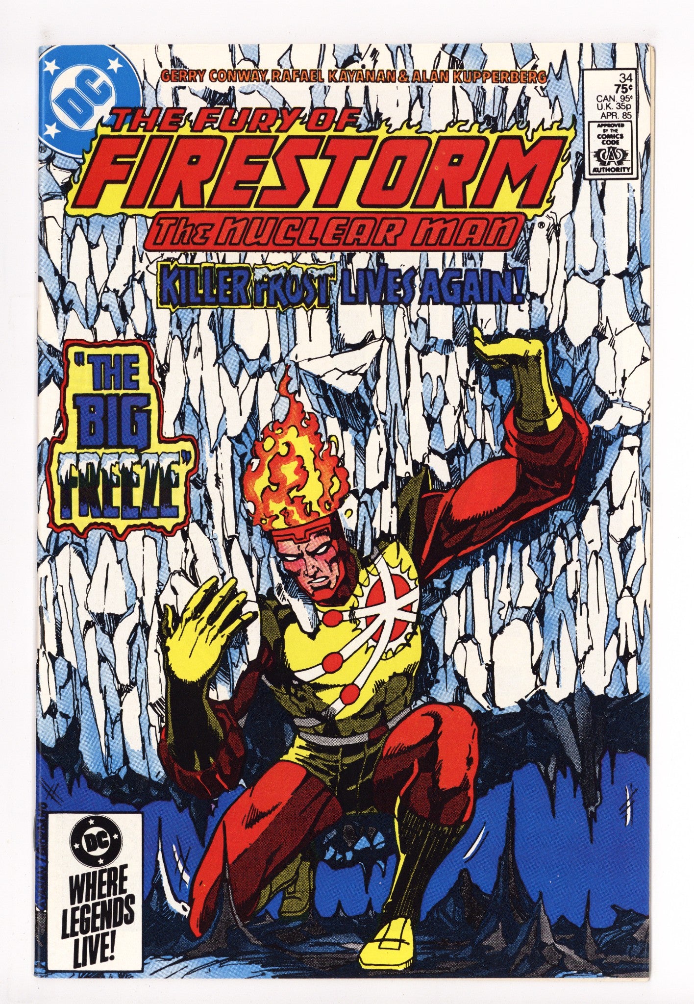 The Fury of Firestorm Vol 2 34 High Grade (1985) 