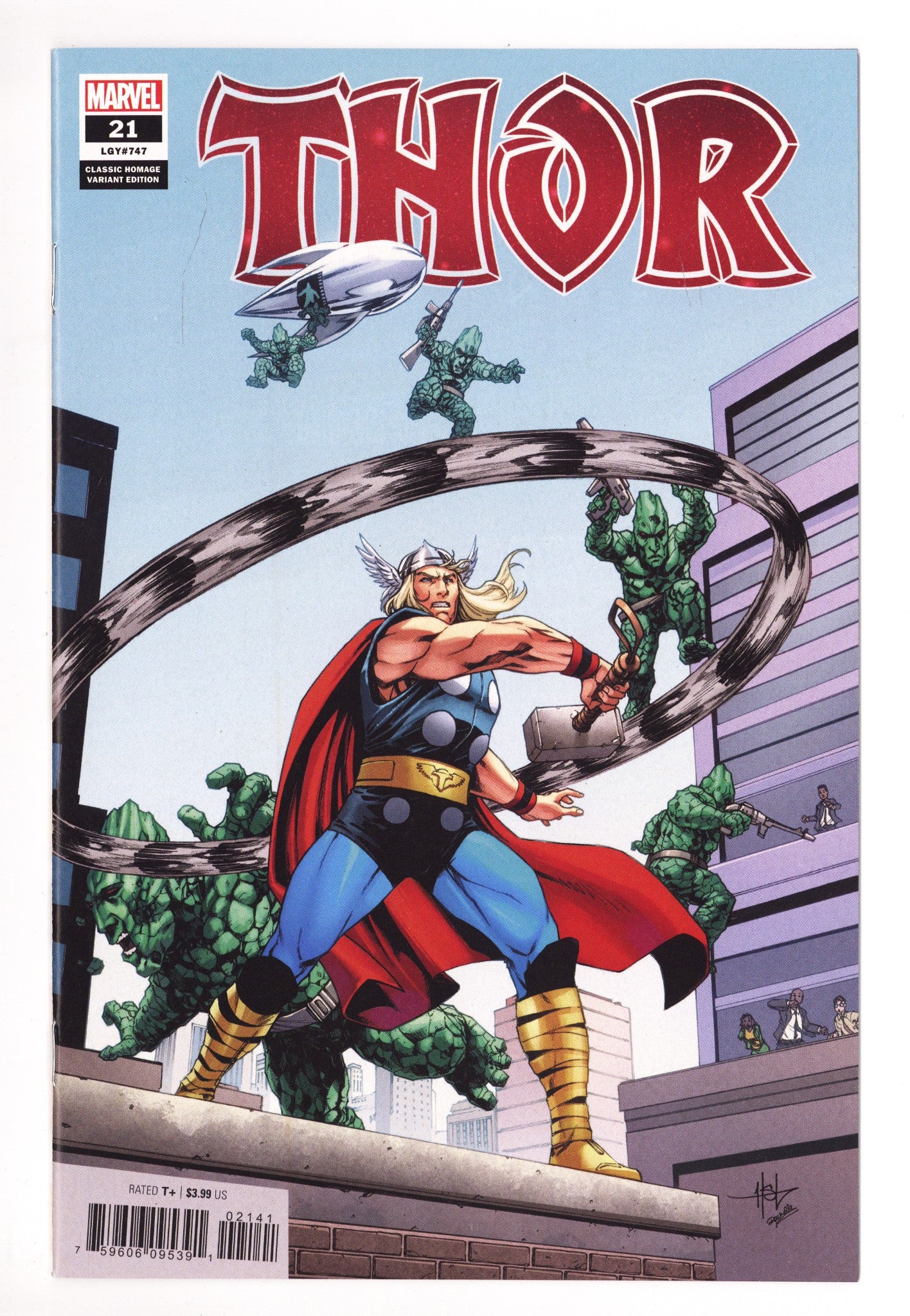 Thor Vol 6 21 (747) High Grade (2022) Lee Variant 