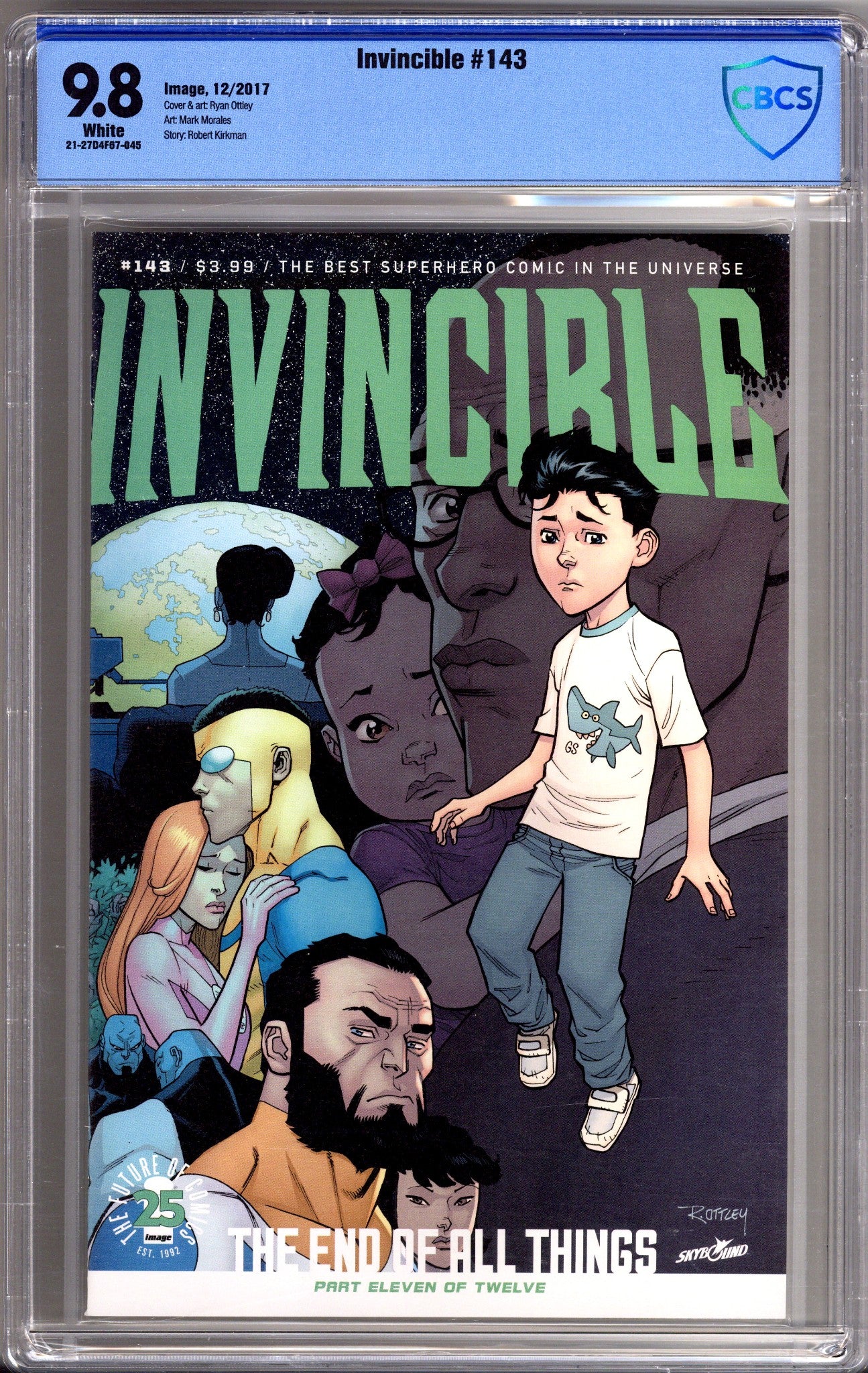 Invincible   143 CBCS 9.8 (NM/M)   (2017)        