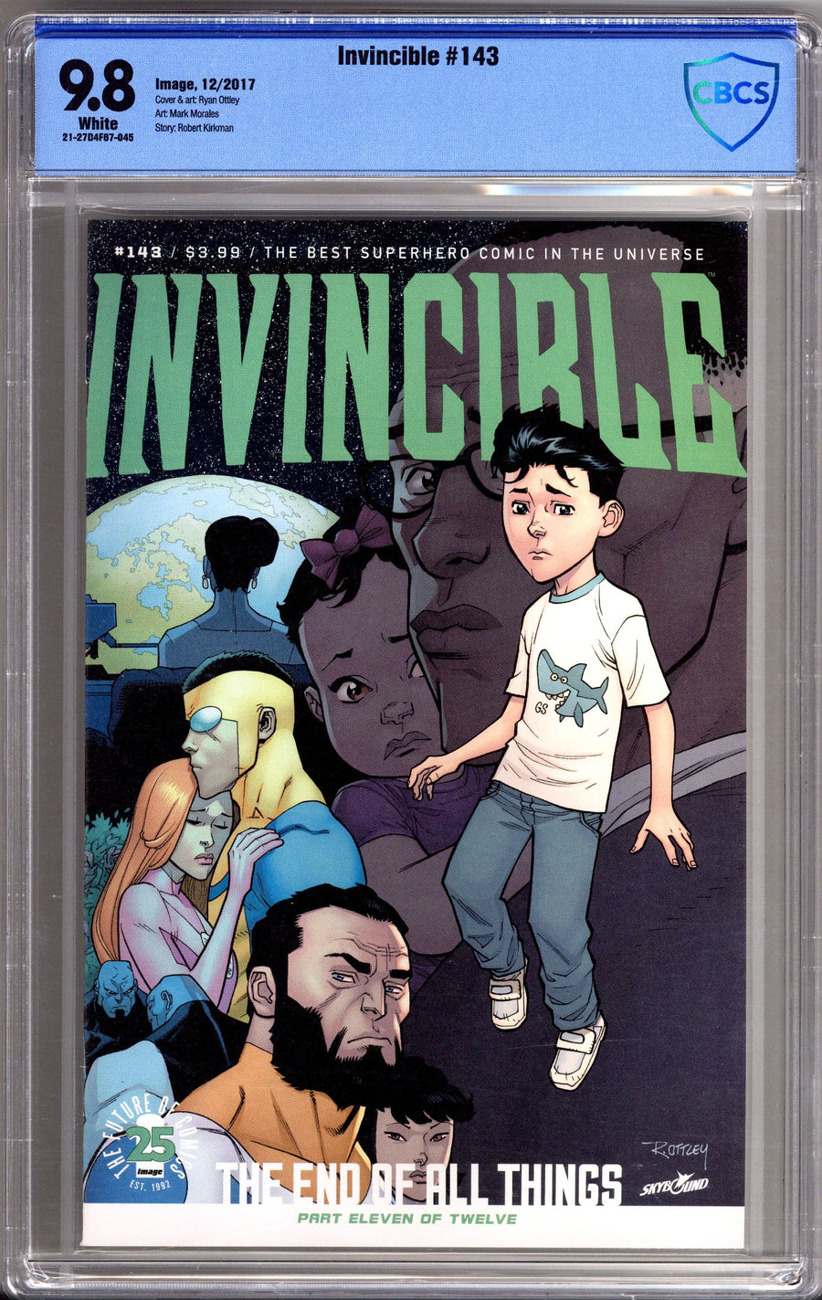 Invincible   143 CBCS 9.8 (NM/M)   (2017)        