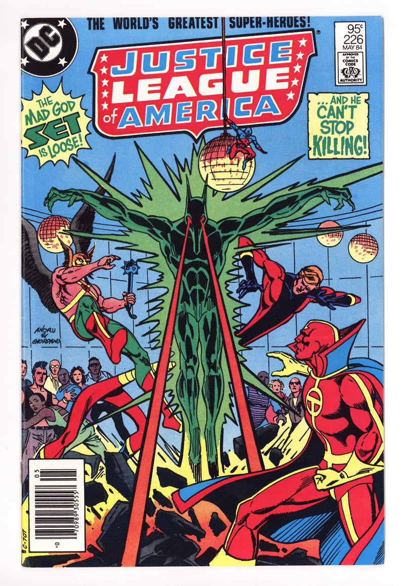 Justice League of America Vol 1 226 Mid Grade (1984) Canadian Price Variant 