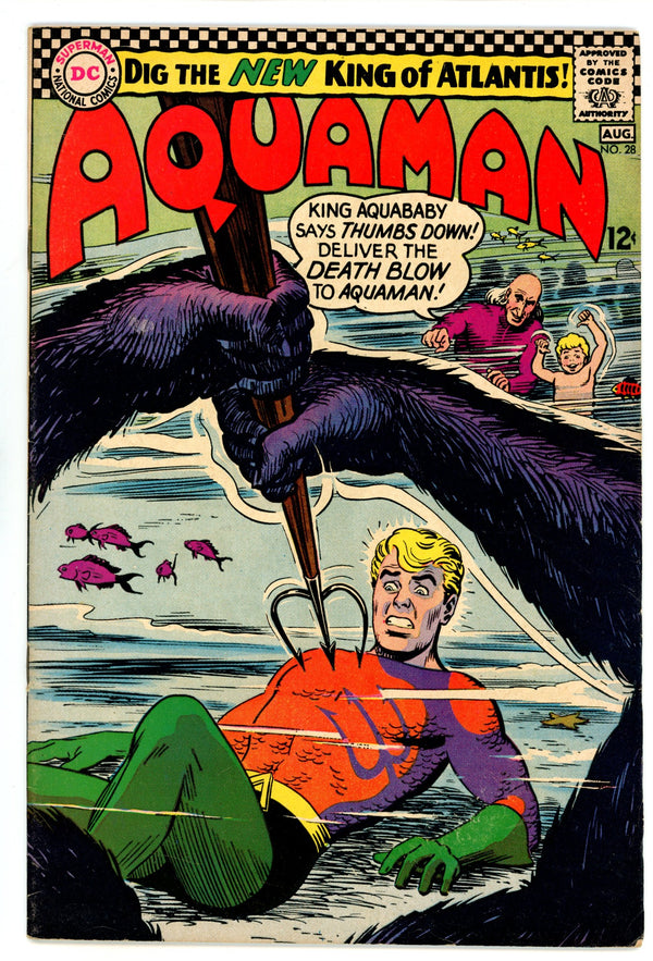 Aquaman Vol 1 28 FN+ (6.5) (1966)