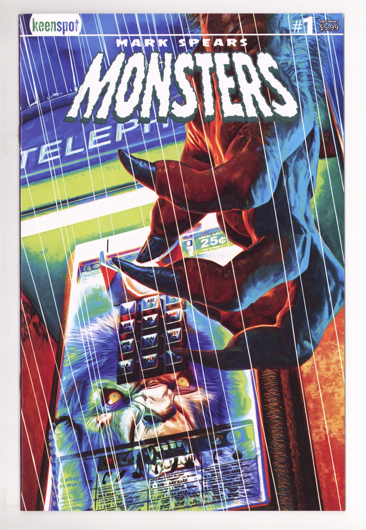 Mark Spears Monsters 1 High Grade (2025) 3rd Print 