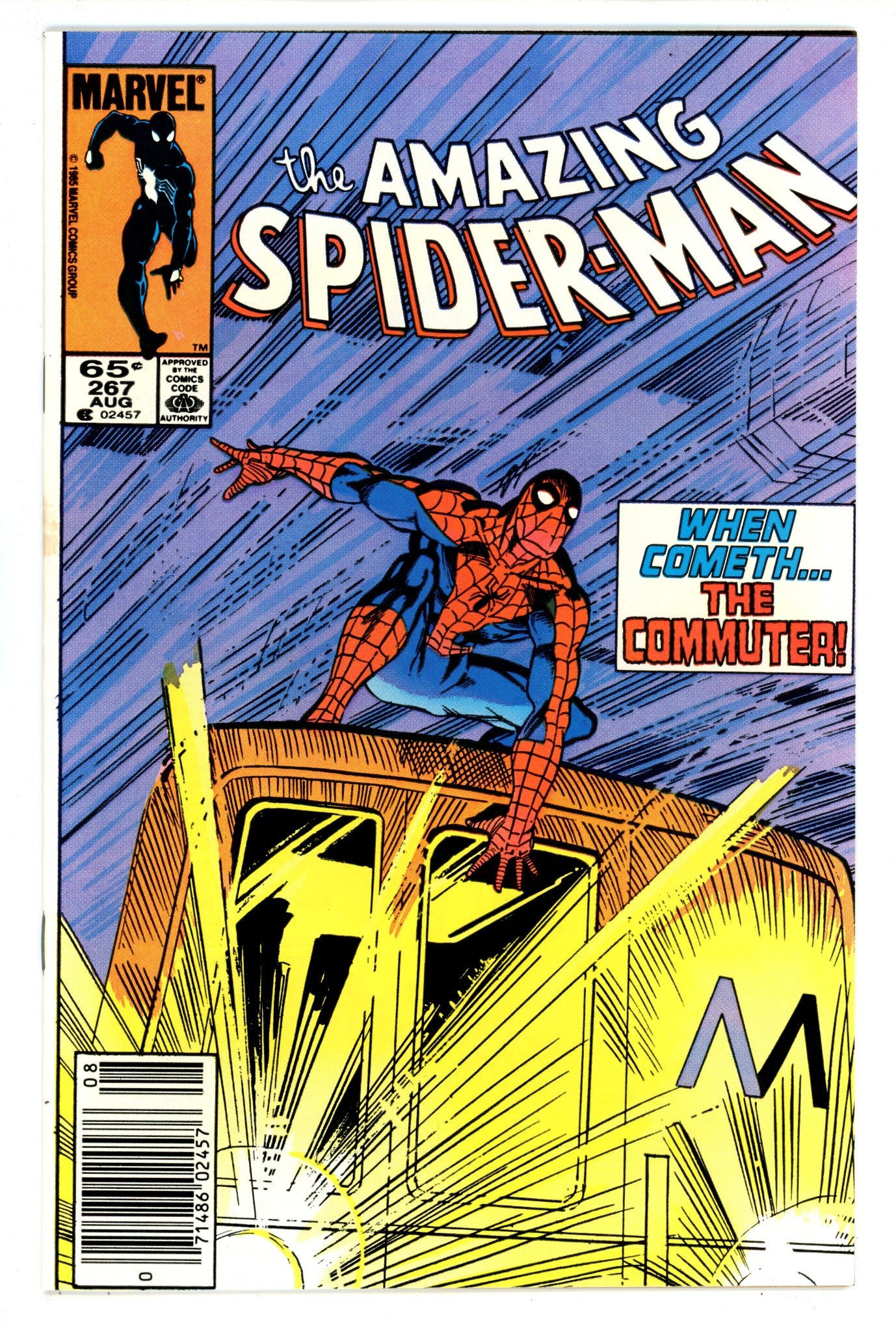The Amazing Spider-Man Vol 1 267 VF- (7.5) (1985) Newsstand 