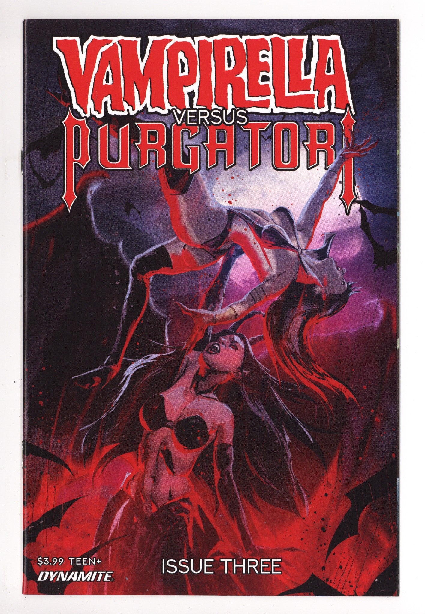 Vampirella versus Purgatori 3 High Grade (2021) Kudranski Variant 