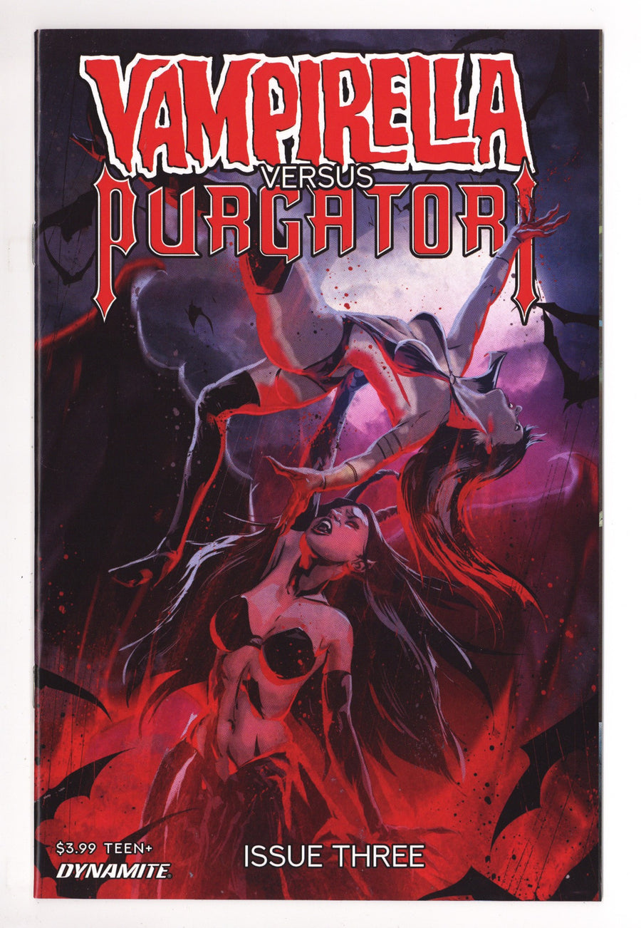 Vampirella versus Purgatori 3 High Grade (2021) Kudranski Variant 