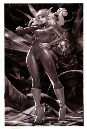 Barbarella Vol 2 5 VF- (7.5) (2021) Chew B&W Virgin Incentive Variant