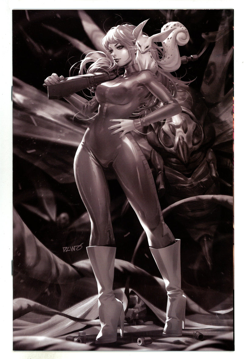 Barbarella Vol 2 5 VF- (7.5) (2021) Chew B&W Virgin Incentive Variant 