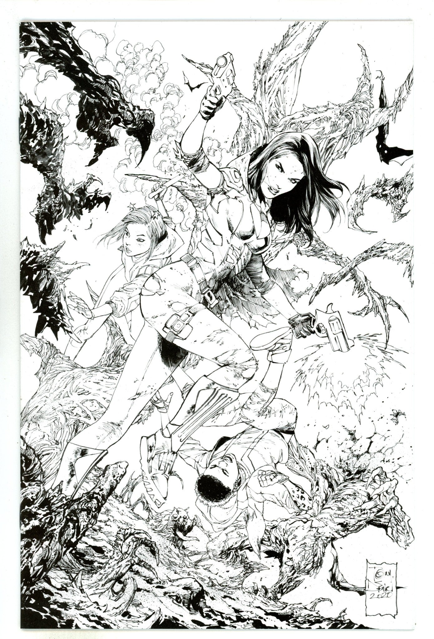 Nocterra 3 VF (8.0) (2021) Daniel B&W Virgin Incentive Variant 